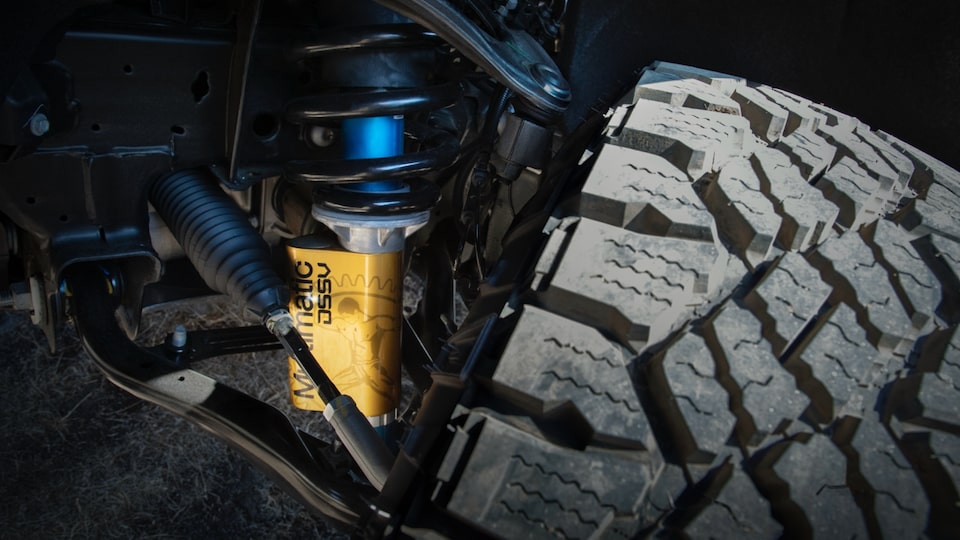 2022 GMC Sierra AT4X Multimatic DSSV Dampers.