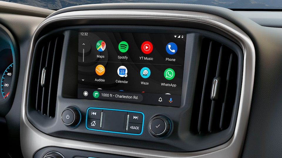 2022 Canyon Android Auto.