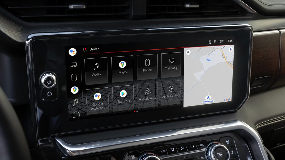 2022 GMC Sierra technology.