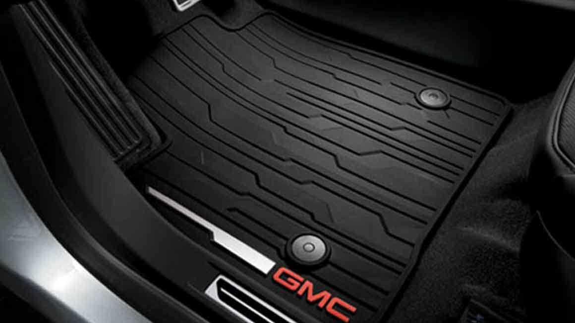 Gmc acadia hotsell rubber floor mats