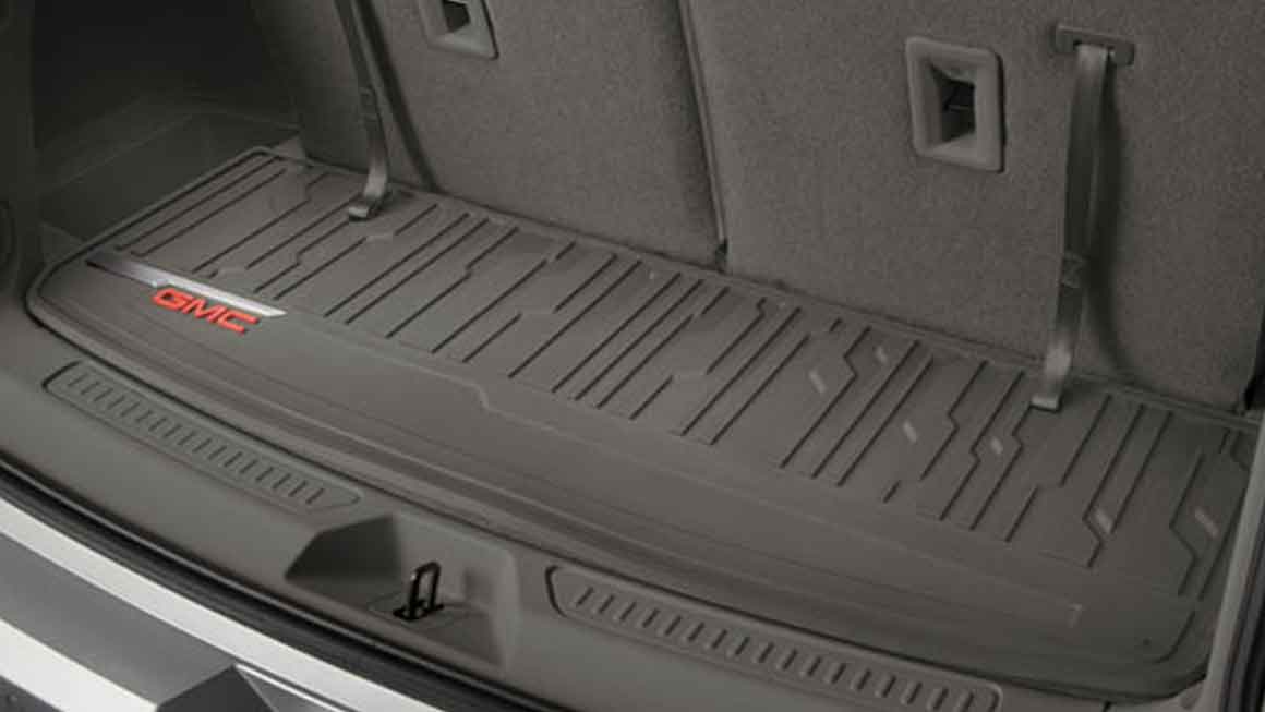 Gmc acadia on sale cargo mat