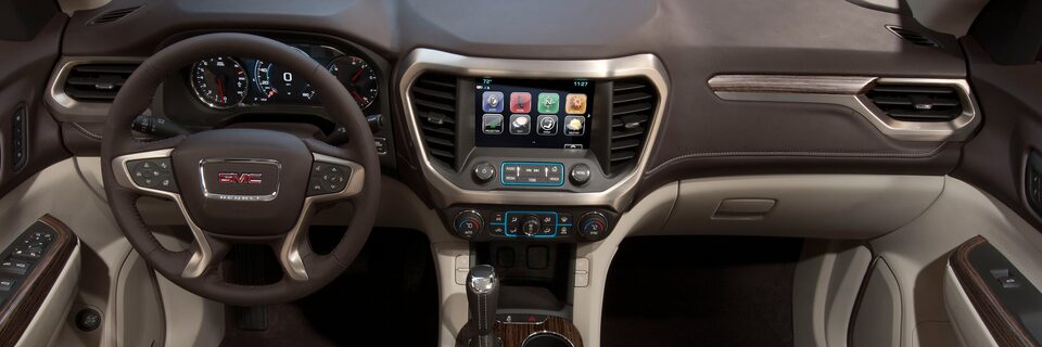2019 Gmc Acadia Denali Interior Features Gmc Canada