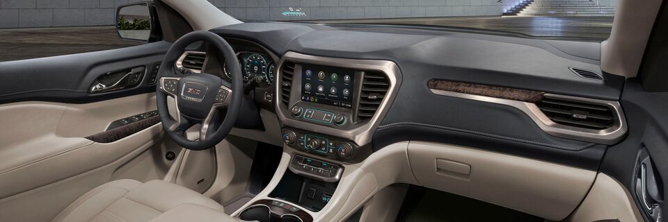 2020 Gmc Acadia Denali Interior Features Gmc Canada