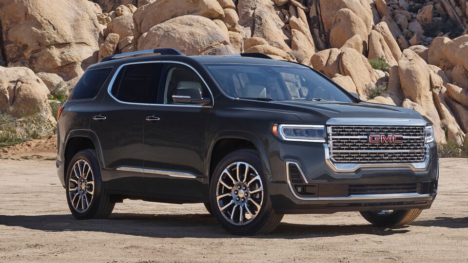 2020 Gmc Acadia Denali Mid Size Luxury Suv Gmc Canada