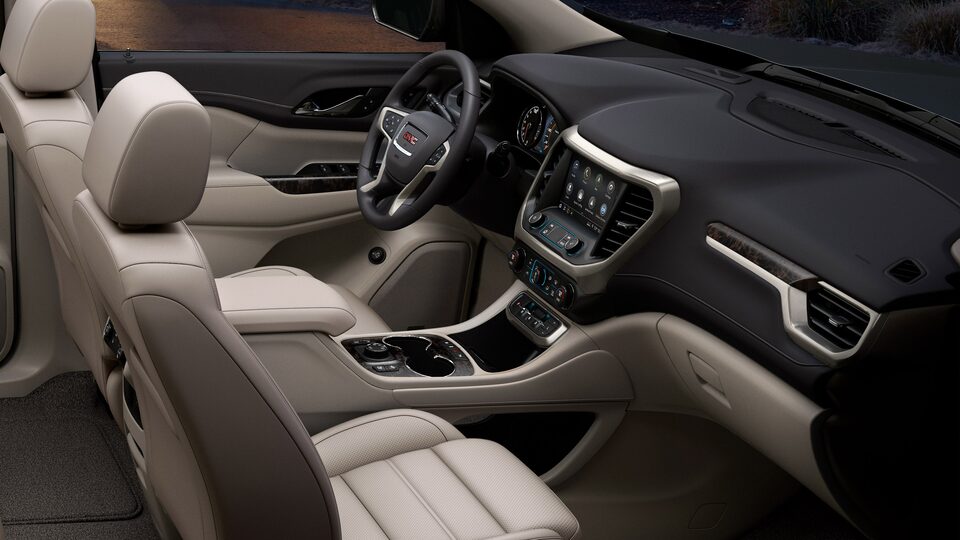 2020 Gmc Acadia Denali Interior Features Gmc Canada