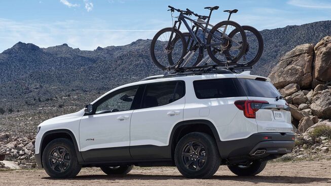 Porte-vélos de l’Acadia AT4 2023.