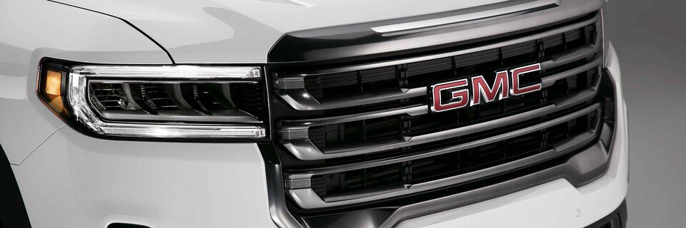 2022 GMC Acadia AT4 Grille.