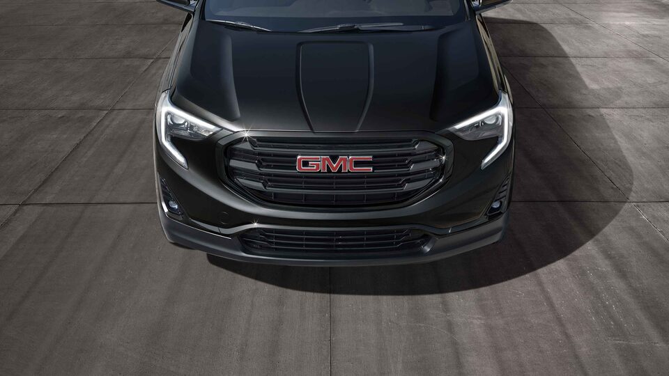 Commande de descente en pente du GMC Terrain 2021.