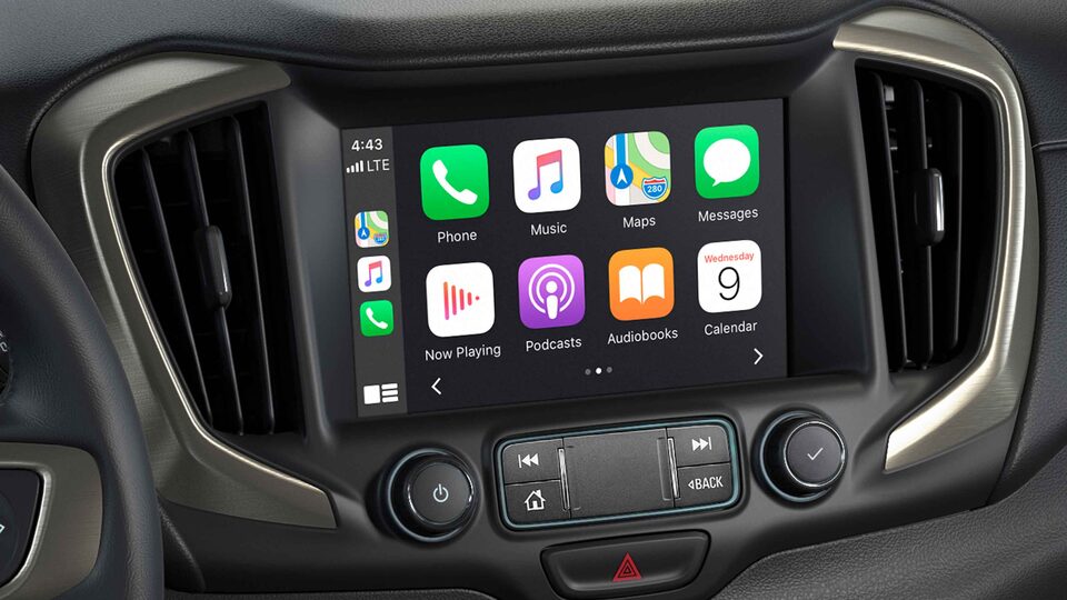 GMC Terrain 2021: Apple CarPlay.