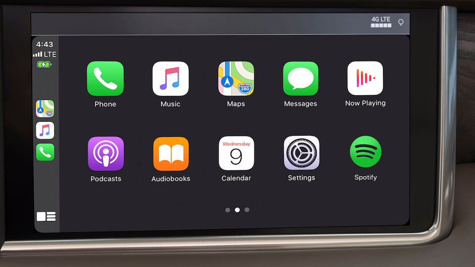 2021 GMC Yukon Apple CarPlay.