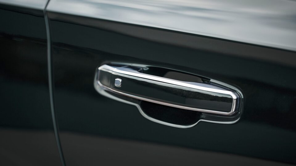 Démarreur dans clé du GMC Yukon 2022.
