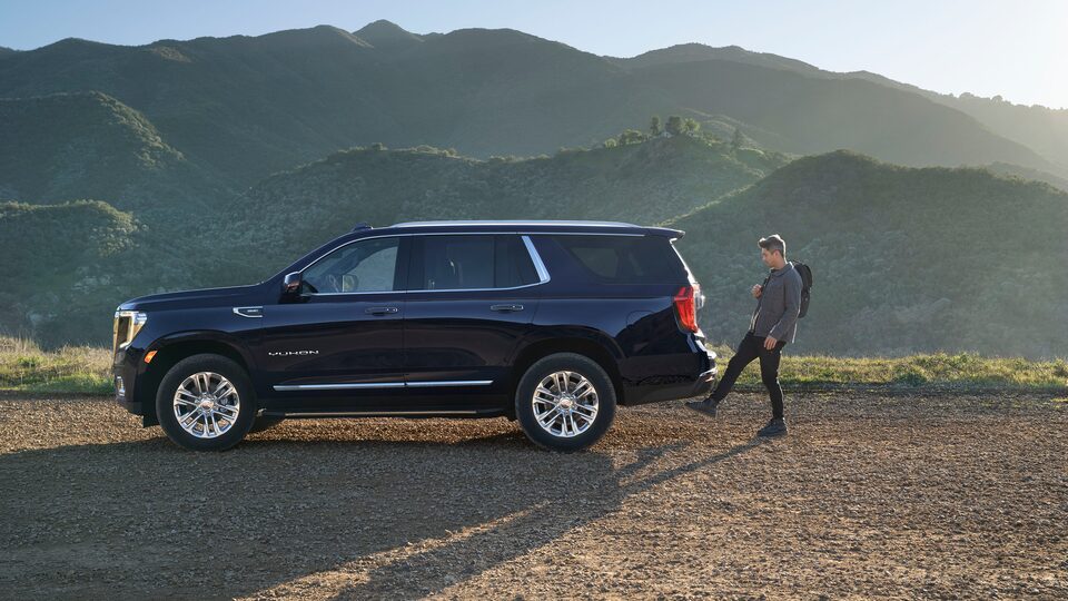 Hayon du GMC Yukon 2022.