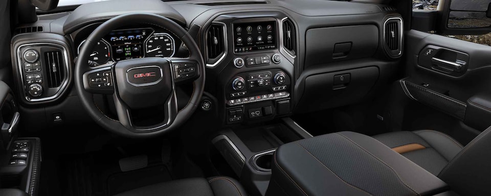 2023 Sierra HD dashboard.