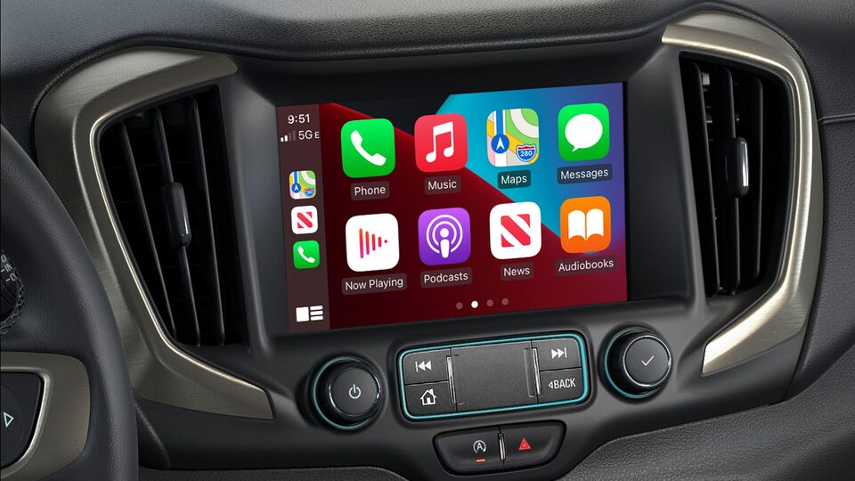 2023 Terrain Apple CarPlay.
