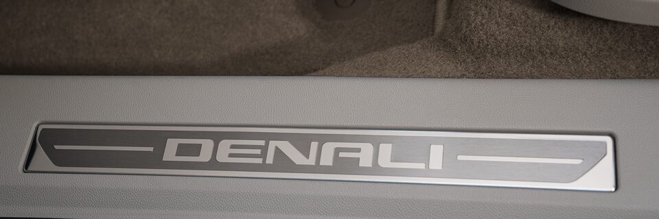 2023 GMC Terrain Denali plate.