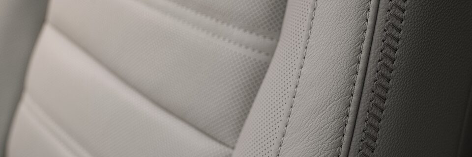 2023 GMC Terrain seats featuring premium seat stitching.