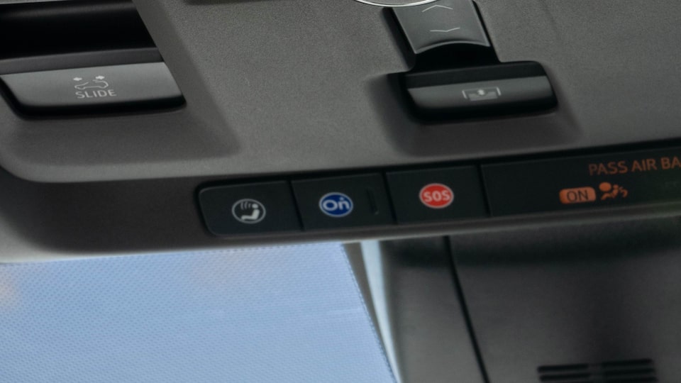 Rétroviseur intérieur possédant le plan OnStar.