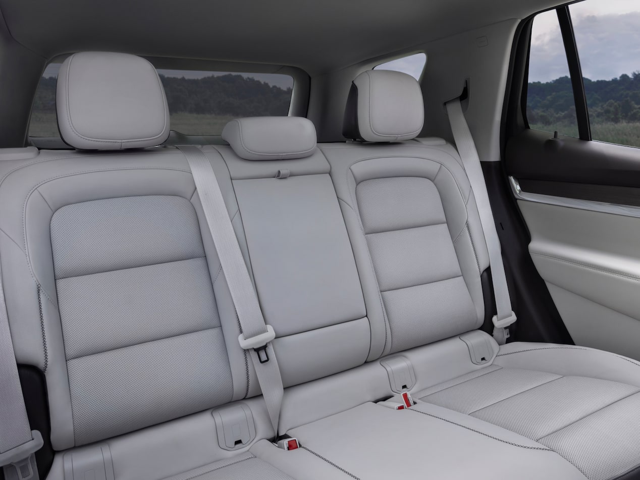 Close up view of the comfortable seats on the 2025 GMC Terrain.