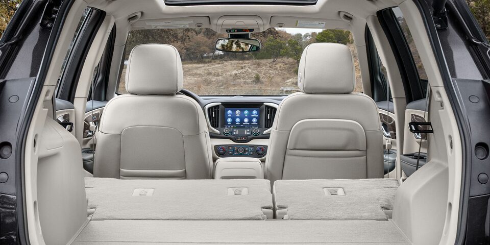 Versatile seating of the 2024 Terrain.