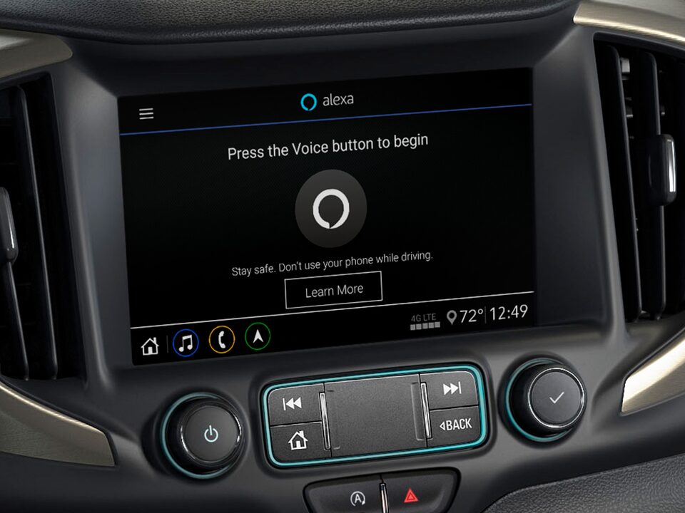 Built-in Alexa on the 2024 GMC Terrain.