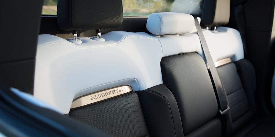Sièges du GMC Hummer EV.