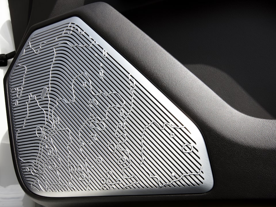 Système sonore Bose du GMC Hummer EV.
