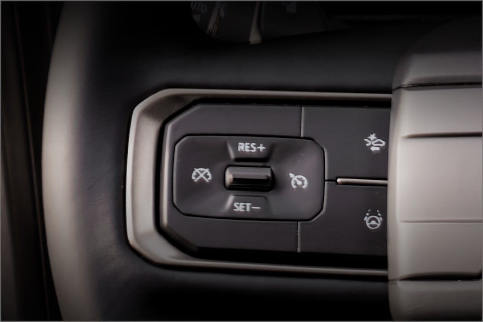 Le régulateur de vitesse adaptatif du GMC Hummer EV.
