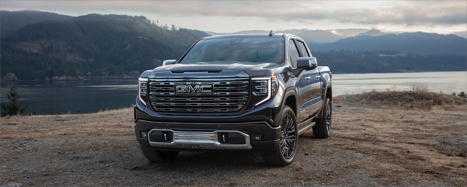2022 Sierra parked outdoors.