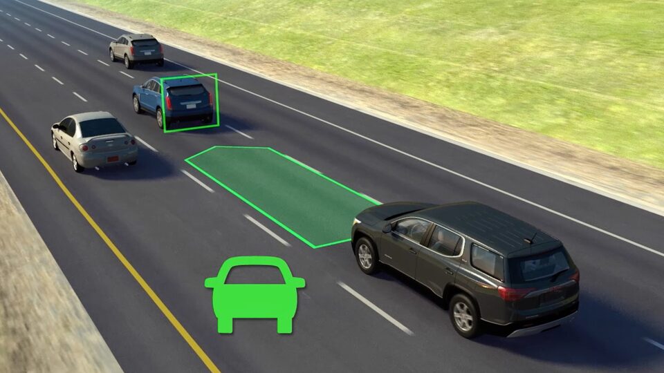 2022 GMC Acadia Cruise Control Safety Feature.