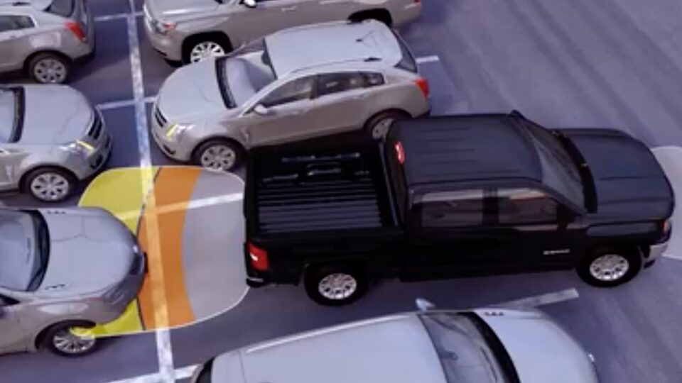 GMC Yukon safety park assist feature.