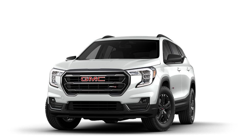 2022 GMC Terrain AT4 in Summit White.
