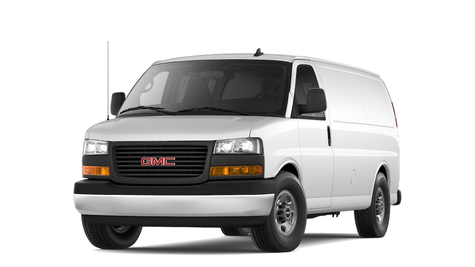 GMC Savana Cargo 2500 de 2023 en Blanc Sommet.