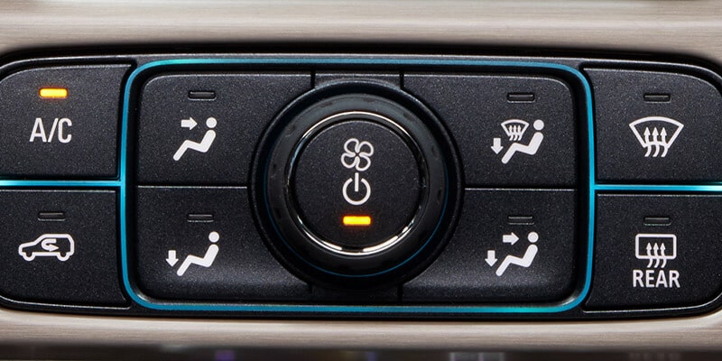 Airflow distribution controls.