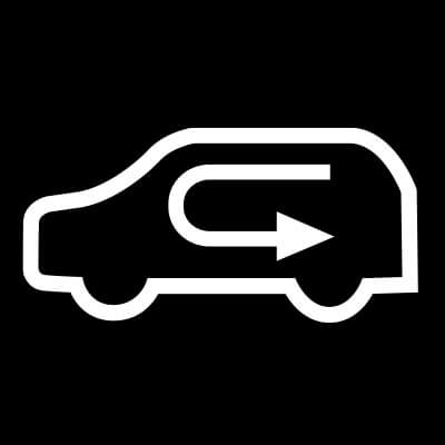 Recirculation button.