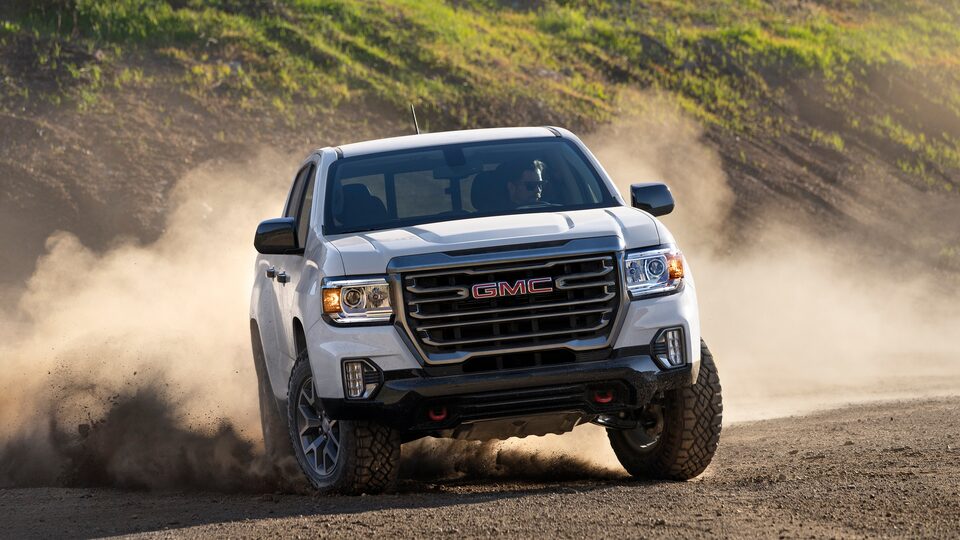 GMC Canyon 2022 en tout-terrain.
