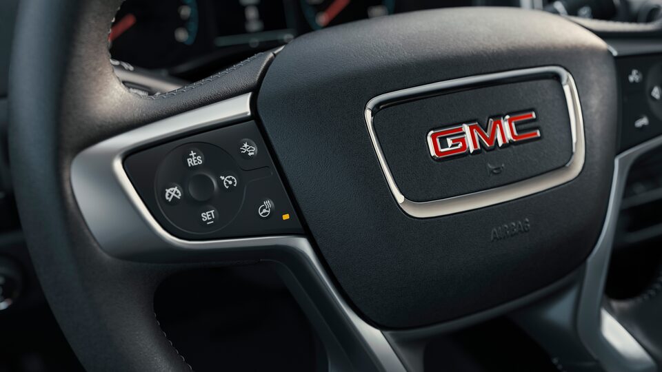 Volant du GMC Canyon.