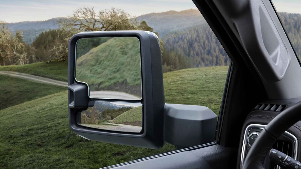 2022 GMC Sierra 1500 side mirror.