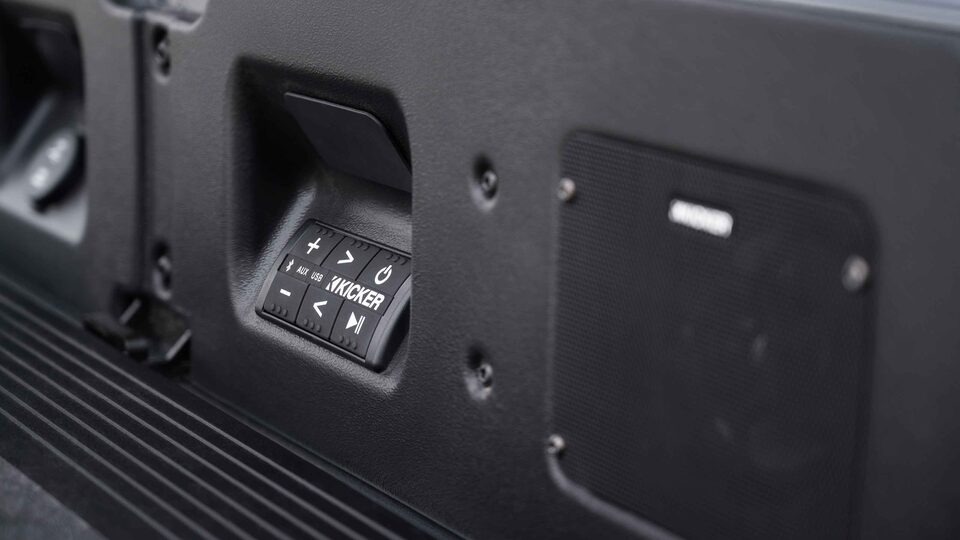 2022 Sierra 1500 Audio System.