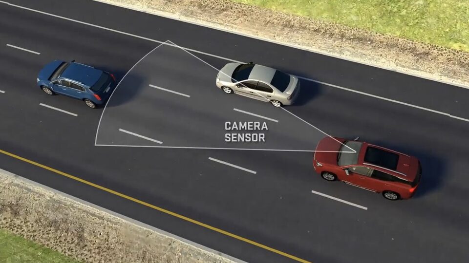 2022 GMC Sierra 1500 Adaptive Cruise Control.