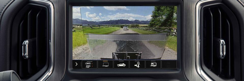 2022 GMC Sierra 1500 Transparent Trailer View.