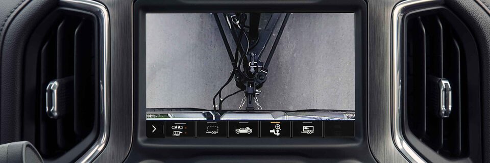 2022 GMC Sierra 1500 Hitch View.