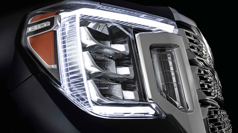 GMC Sierra HD 2022: éclairage avancé.