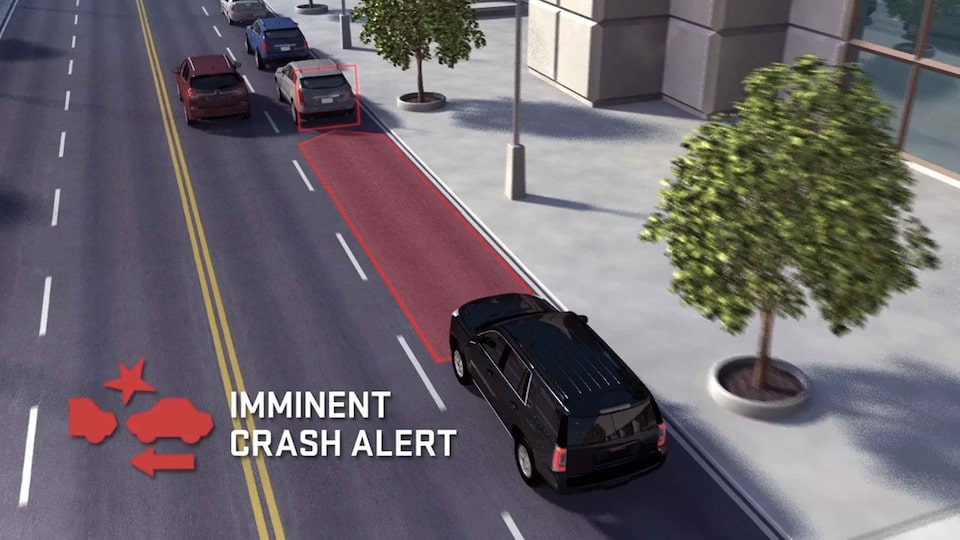 2023 GMC Sierra HD forward collision alert.