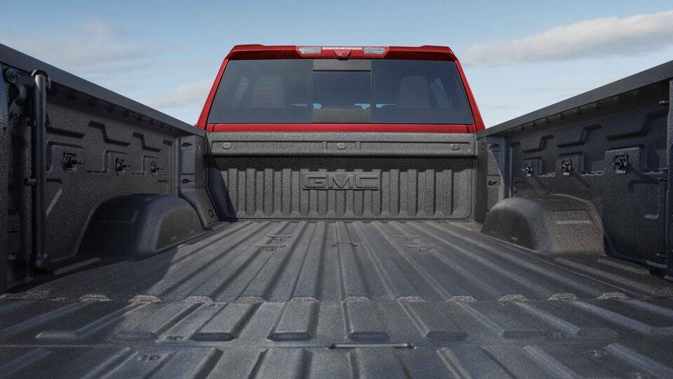 2022 GMC Sierra HD SLE/SLT bed.
