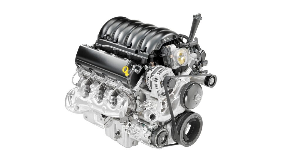 Moteur V8 de 6,2 L.