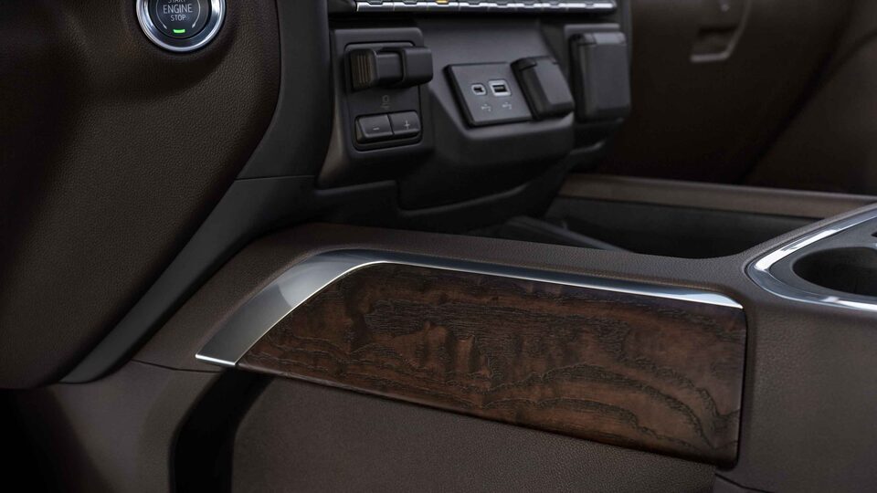 2023 Sierra HD Denali premium details.
