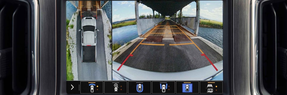 2023 Sierra HD Front Camera View.