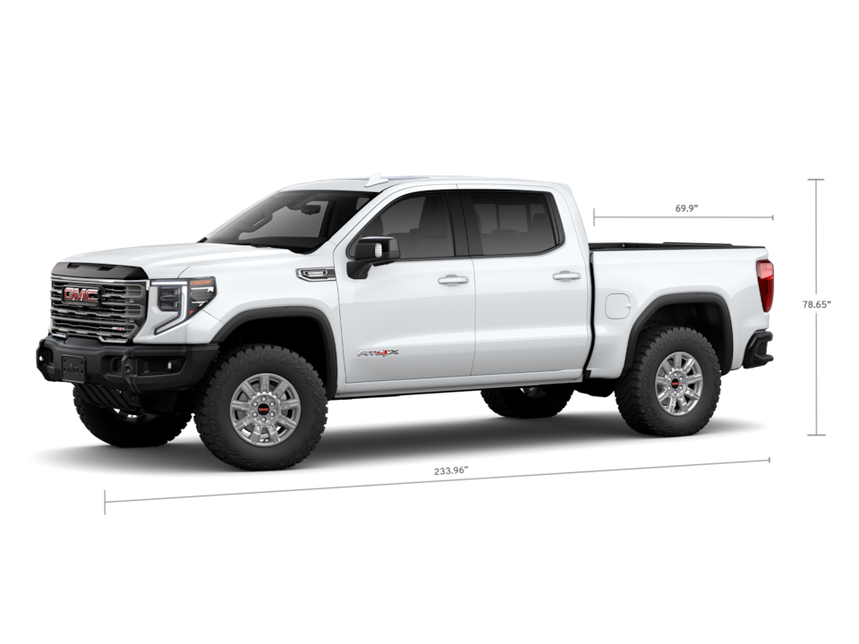 Vue rapprochée des capacités de recharge sans fil du GMC Sierra 1500.