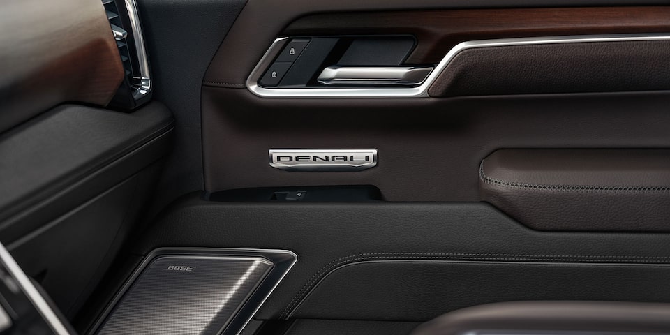 2025 Sierra 1500 interior featuring door handles.