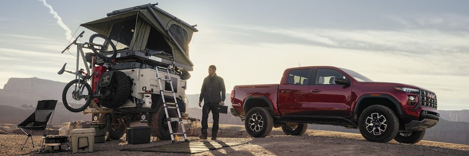 Voici les GMC Canyon AT4 et AT4X 2023.